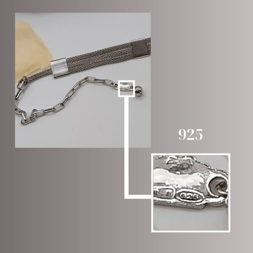Silver 925 L.Brooks choker new, plated