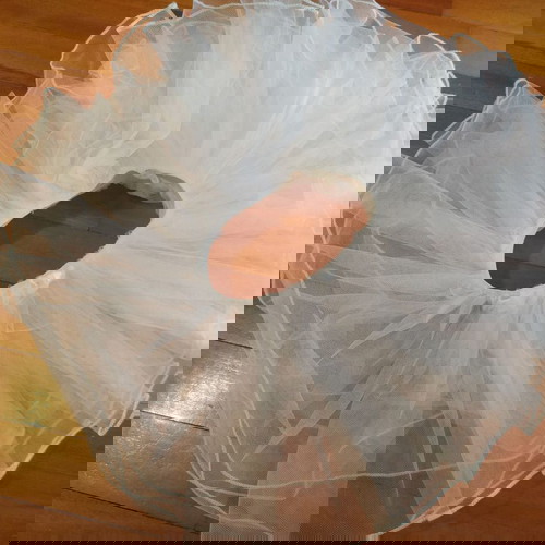 Φούστα μπαλέτου τουτού λευκή σαν καινούργια για παιδιά 5-6 ετών