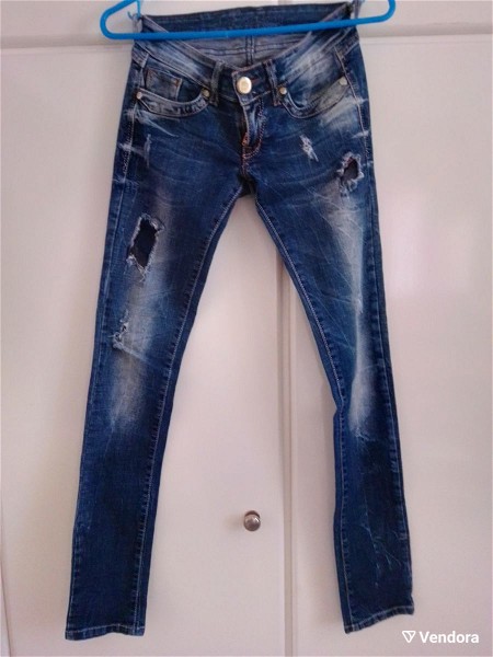  Damaged Jeans panteloni