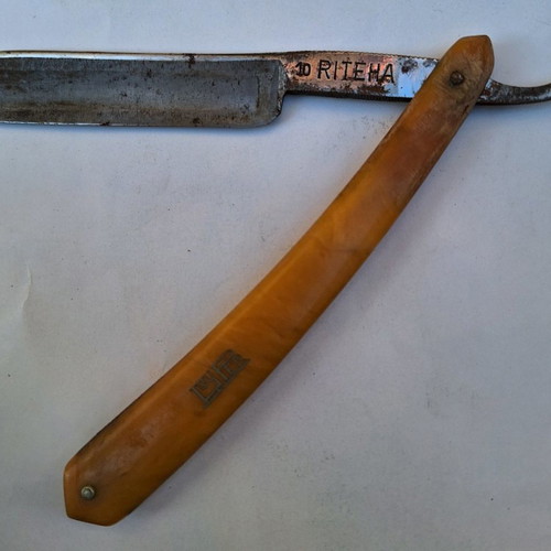 Riteha Solingen 10 straight razor vintage