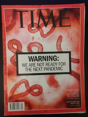 Collectible TIME magazine pandemic 2017 like new
