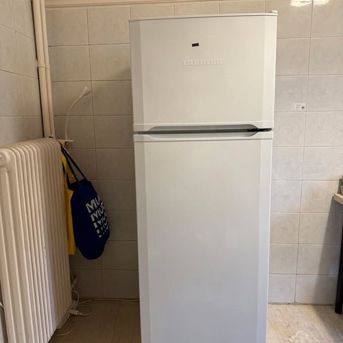 Liebherr white refrigerator