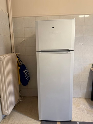 Liebherr white refrigerator