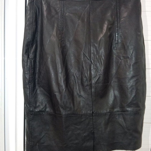 Stella Nova leather skirt like new, black, size S