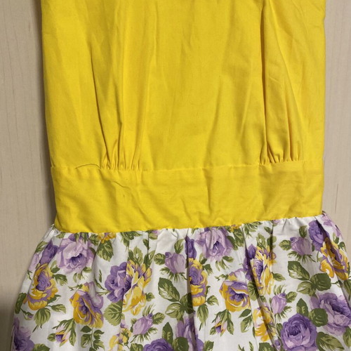 Intro Costume Dress new, colorful summer cotton with floral skirt