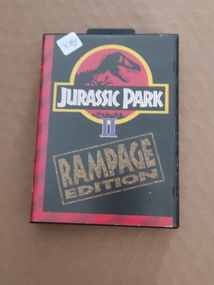 Jurassic Park 2 Sega video game used, adventure