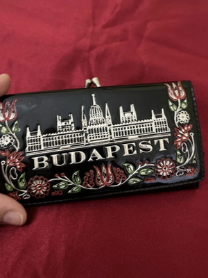 Budapest Vintage Wallet like new, black and white