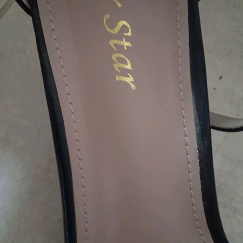 Mat Star sandal like new, black, size 38