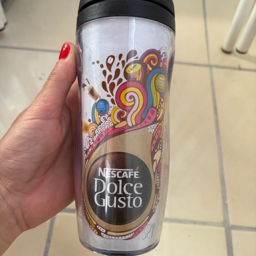 Neacafe Dolce Gusto Plastic Coffee Travel Mug 330ml Like New