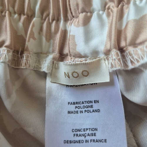 Summer pants by NOO like new, airy white and beige XS