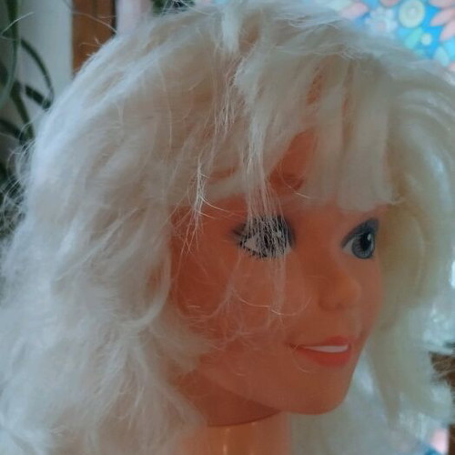 Barbie beauty head 90s vintage, very good condition collectible