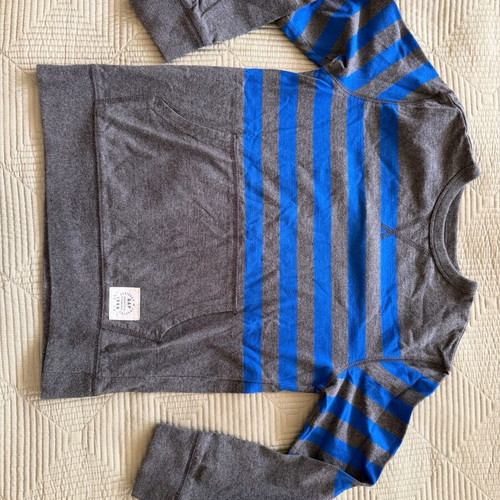 Gap kids sweatshirt size M like new, grey blue with marsupial pocket