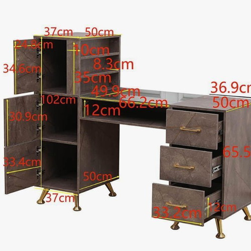 Work desk new with drawers ideal for manicure
