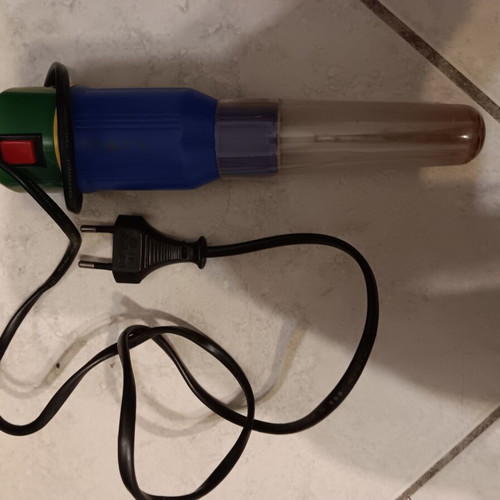 Handheld frappe maker used