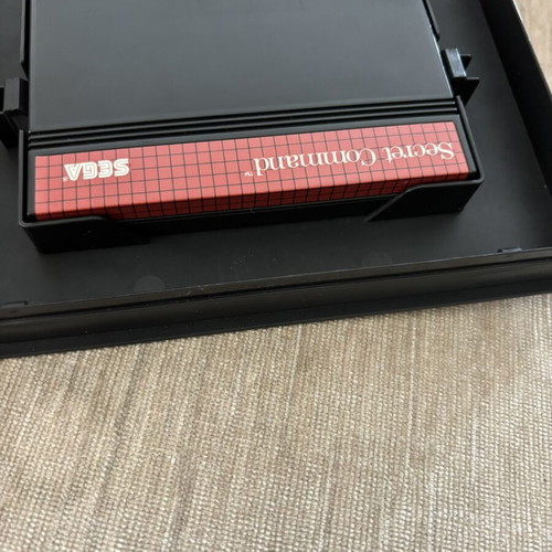Secret Command Sega Master System game, complete
