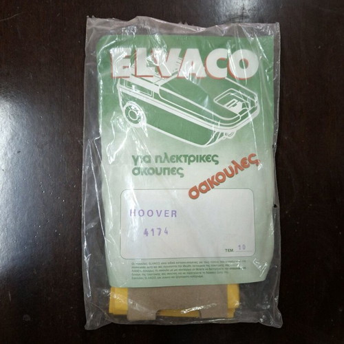 Hoover 4174 vacuum cleaner paper bags new, pack of 10