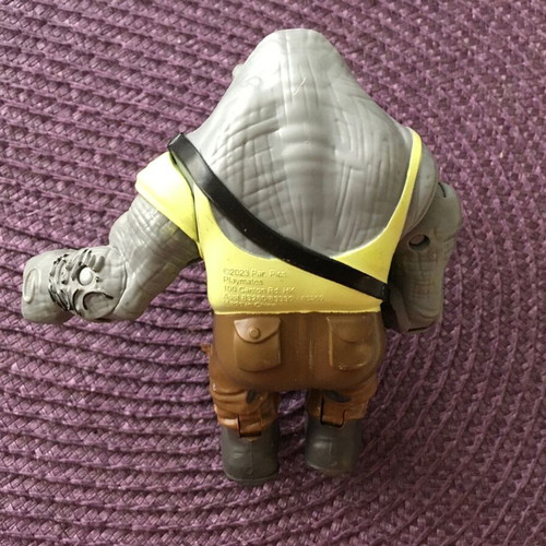 Rocksteady Teenage Mutant Ninja Turtles Figure TMNT 2023 Playmates 4 Inch like new