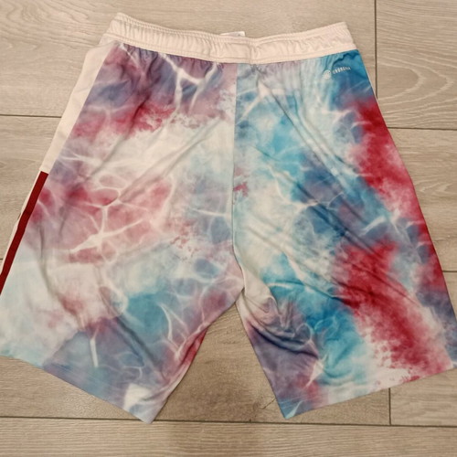 Adidas Tie-Dye Shorts used, multicolor, size S