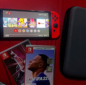 Nintendo Switch OLED +2 games