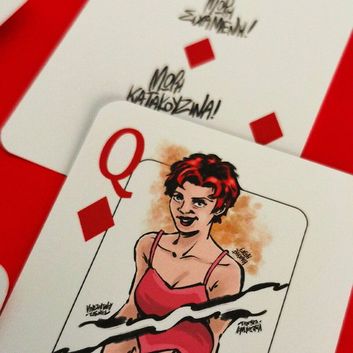 Greek TV Series Illustrated Collectible Playing Cards