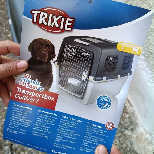 Trixie Gulliver 7 Dog Carrier like new, IATA approved
