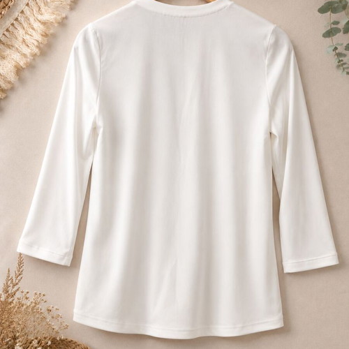 Tommy Hilfiger blouse like new, ecru with ruffles, size M