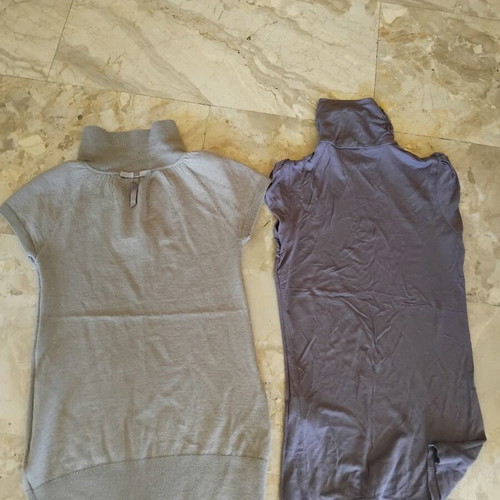 Women's blouses used, sizes small and extra small, set of 2