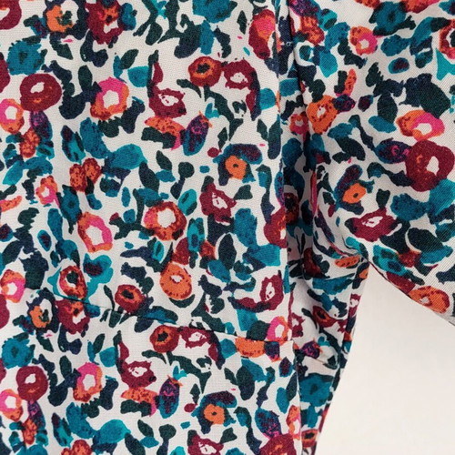 Walbusch cotton women's shirt, multicolor, size L