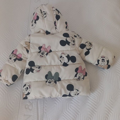 Baby jacket with Minnie like new, 9 months 71 cm