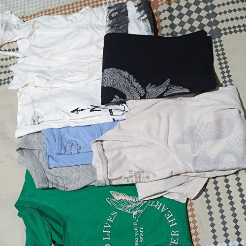 Pack of 7 women's blouses with Nike and Reebok