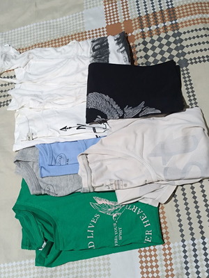 Pack of 7 women's blouses with Nike and Reebok