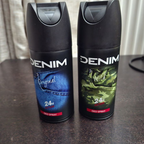 Denim men's deodorants 2 pack 150ml each new