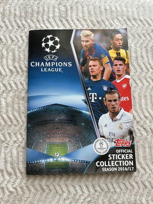 Champions League 2016/17 συλλογή αυτοκόλλητων σαν καινούργιο, πλήρης