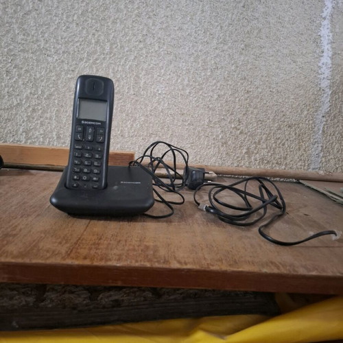 Sagem stationary phone like new, black, wireless