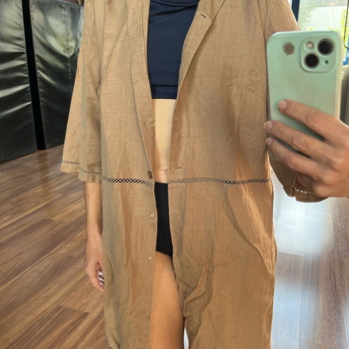 Long beige shirt like new