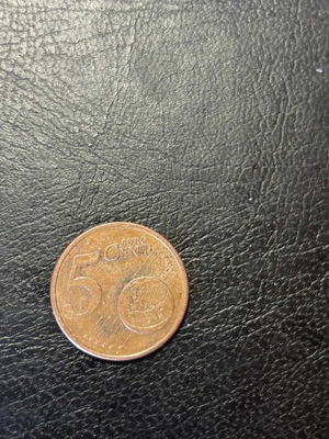 Euro coins used, in good condition, 2008