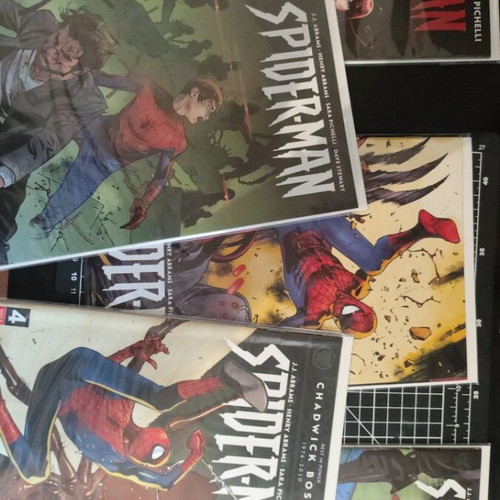 Marvel Spiderman comic series by J J Abrams