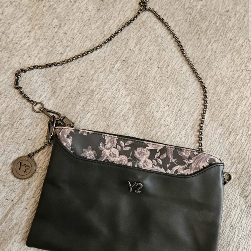 Authentic Y Not crossbody bag black like new