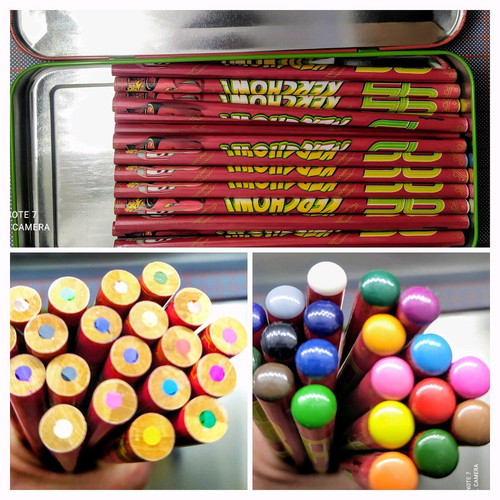 Disney/Pixar Cars McQueen Case with 24 Colored Pencils New
