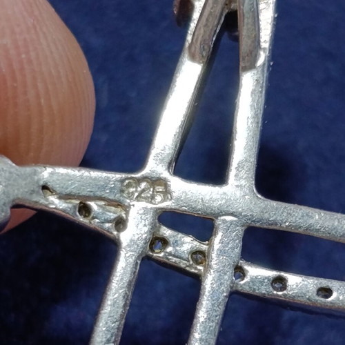 Women's silver cross used