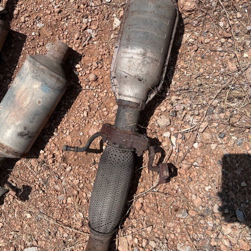 Exhaust muffler used in good condition