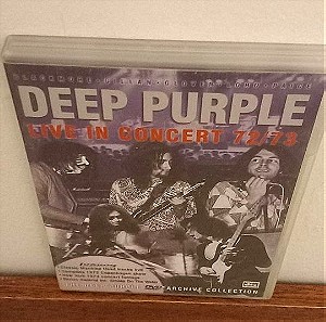 DEEP PURPLE- LIVE IN CONCERT 72/73.    DVD