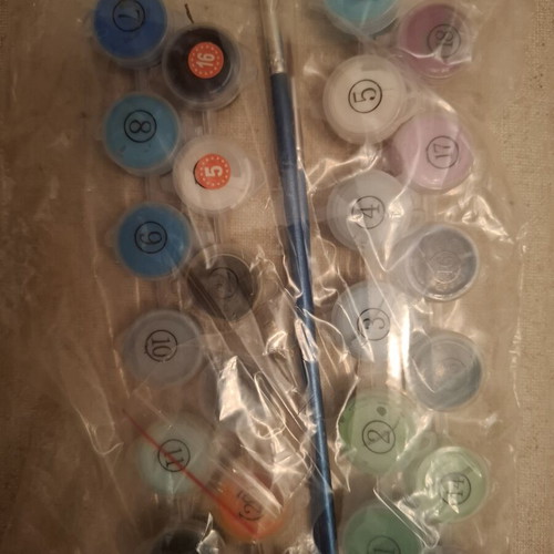 Color by Number Painting Set new, landscape