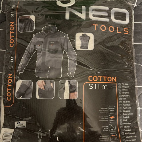 Neo Tools Work Suit New, Jacket and Pants, Size 52