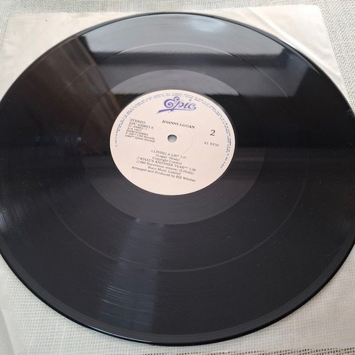 Johnny Logan Hold Me Now 12' used, pop