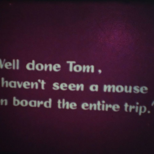 Cruise Cat Super 8mm film used, Tom and Jerry, silent