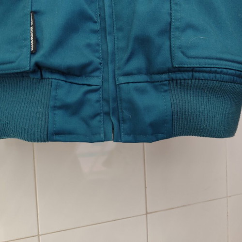 Emerson women's petrol jacket size M like new with detachable hood and synthetic fur