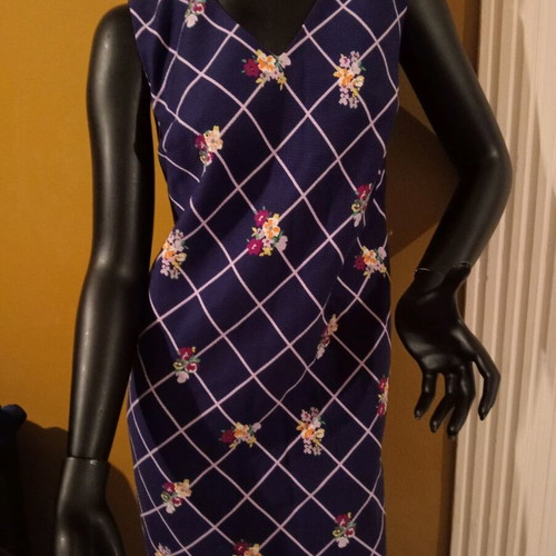 Laura Ashley sleeveless summer dress new, size UK 14