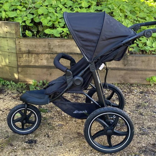 Hauck Runner 2 stroller like new with spare inner tubes gift