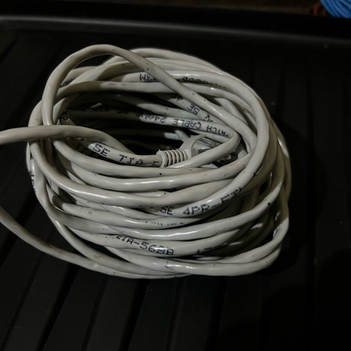 Ethernet cable 10m used functional in moderate condition